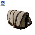 custom bike  canvas women shoulder messenger bag for men anti theft sling bag